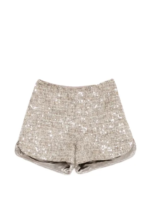 SIMONA CORSELLINI Shorts mit Pailletten