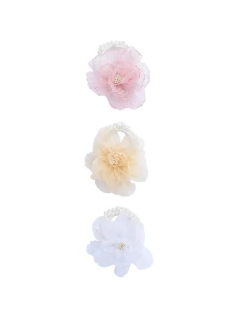 Mimi Tutu flower blossom scrunchies