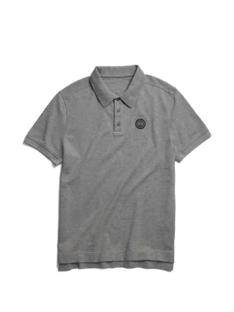 Canada Goose logo-patch cotton polo shirt
