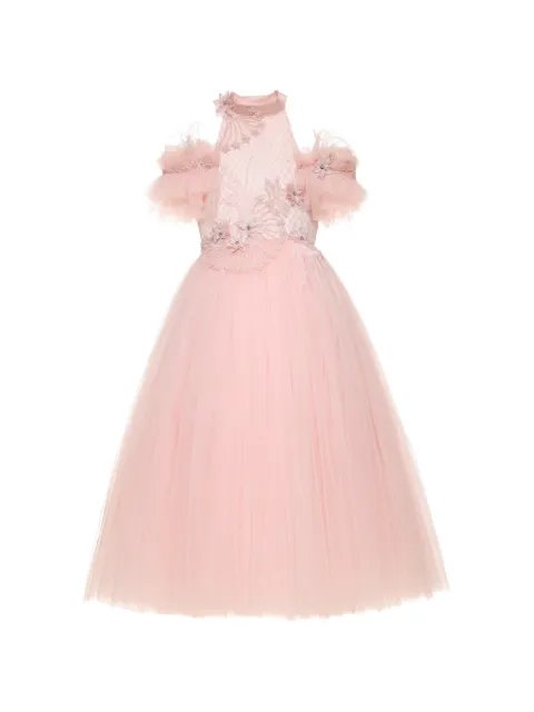Tulleen Freya lace-embellished tulle gown