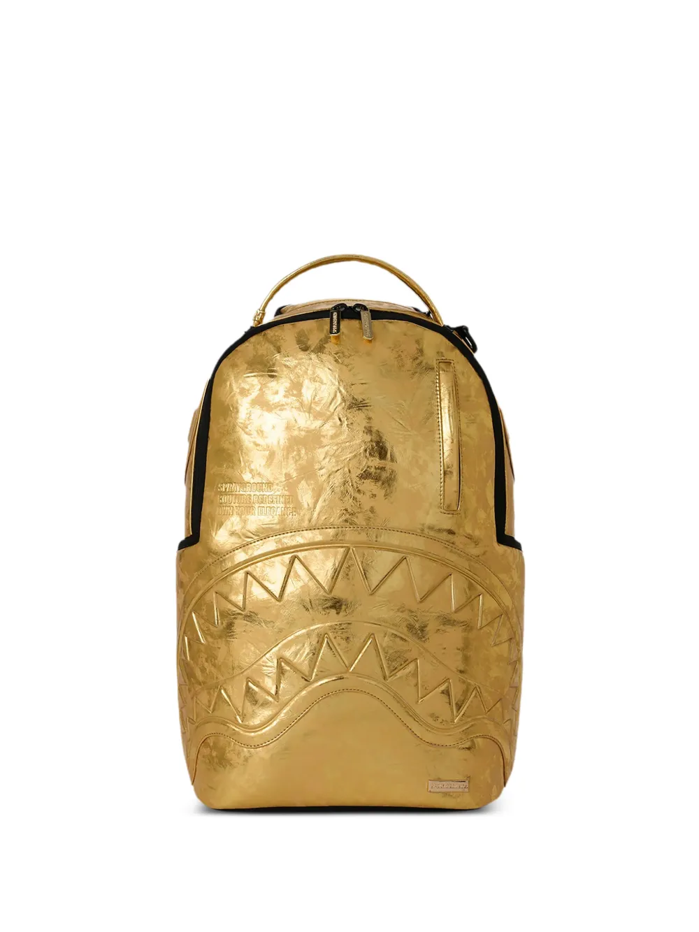Sprayground Shark Central Golden Age weathered backpack