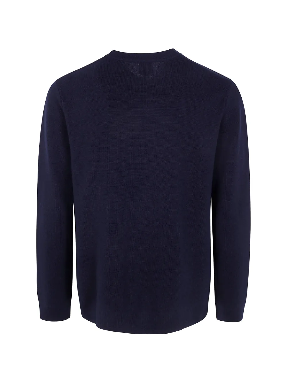Paul Smith T-shirt met lange mouwen en knopenbies Blauw