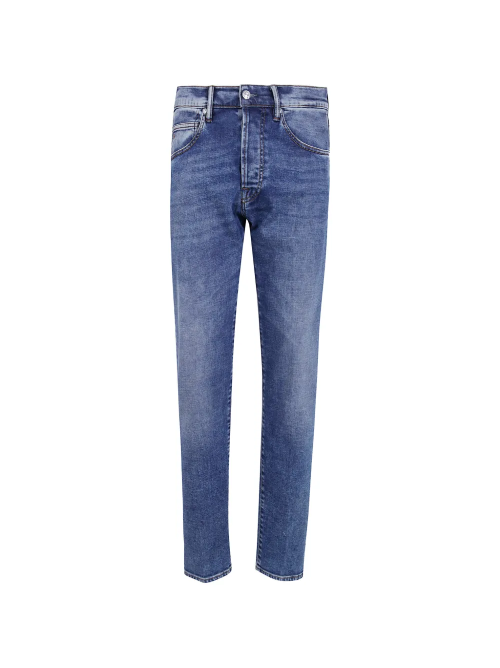 Nine In The Morning straight-leg jeans - Blu