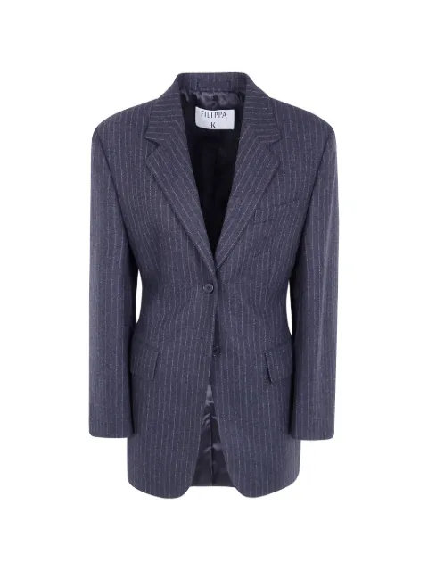 Filippa K blazer de lana a rayas diplomáticas