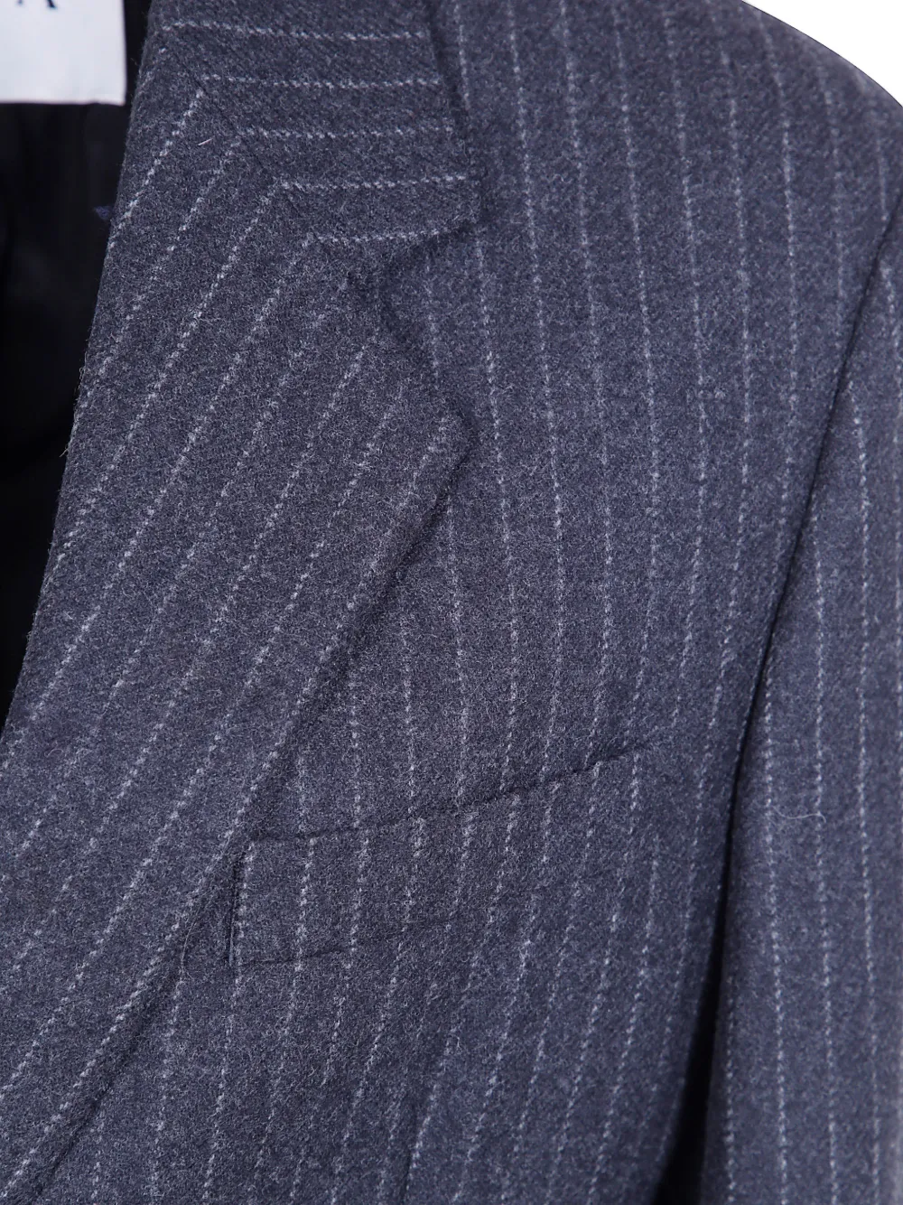Filippa K Wollen blazer met krijtstreep Blauw