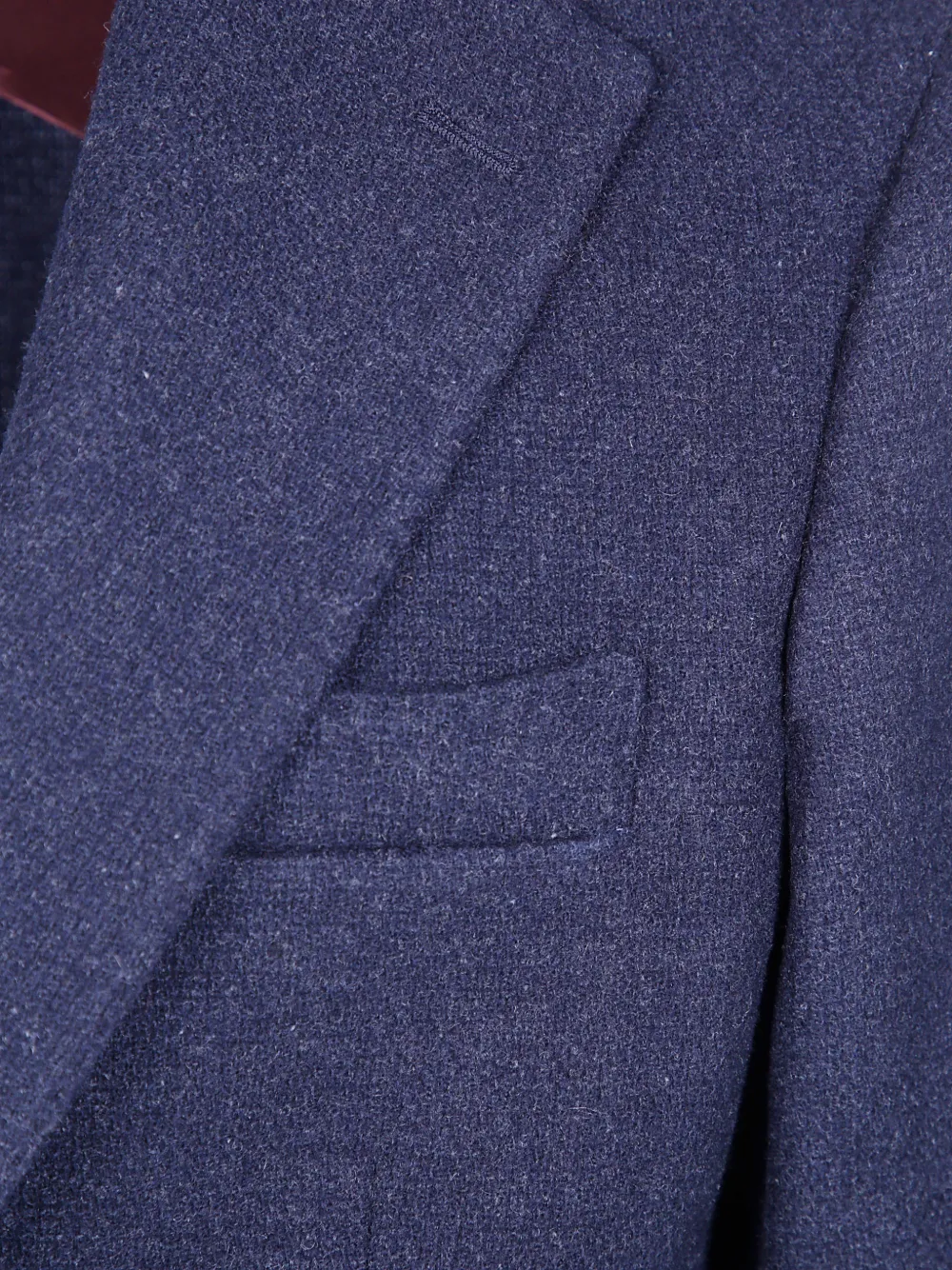 Barba Wollen blazer Blauw