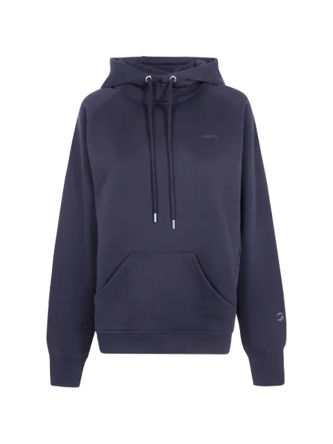 Coperni logo-print raglan-sleeve hoodie