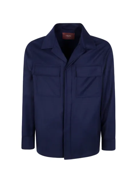 Cruna Bruges wool shirt jacket