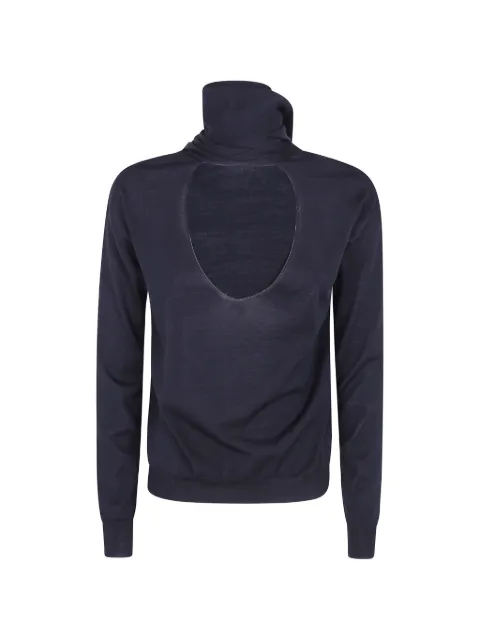 Nuur cut-out scarf-detail sweater