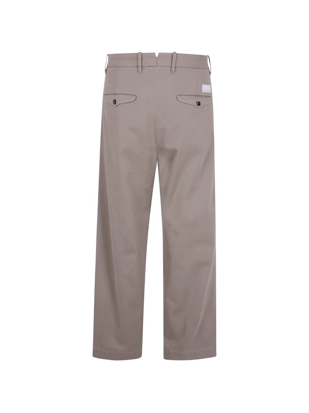 Nine In The Morning Broek met wijde pijpen Beige