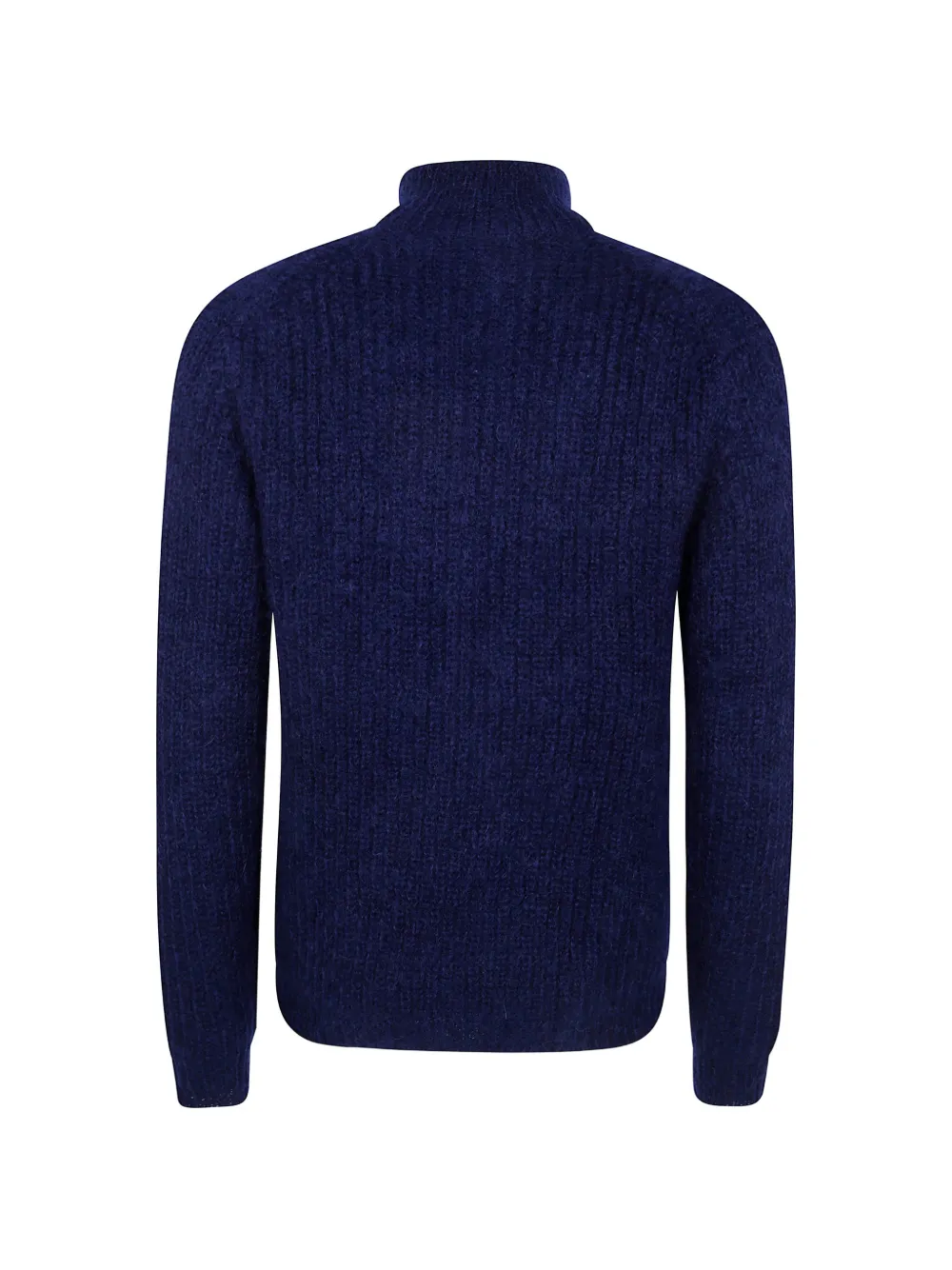 ASPESI Ribgebreid vest Blauw