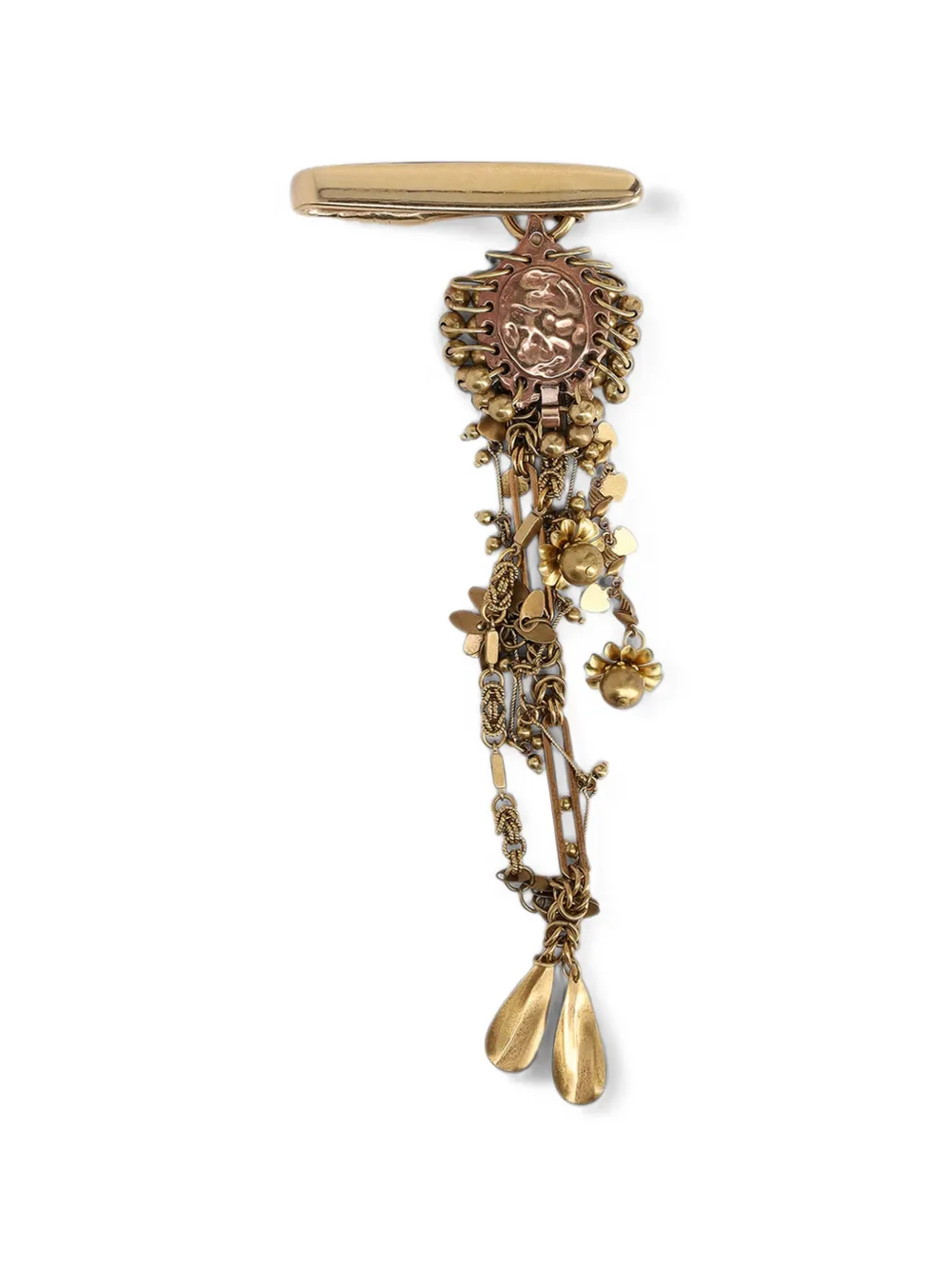 DRIES VAN NOTEN Fermaglio con pendente - Oro