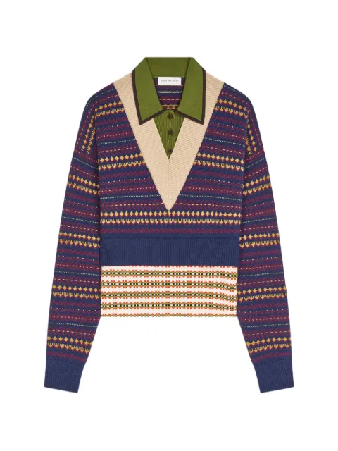 DRIES VAN NOTEN boxy wool sweater