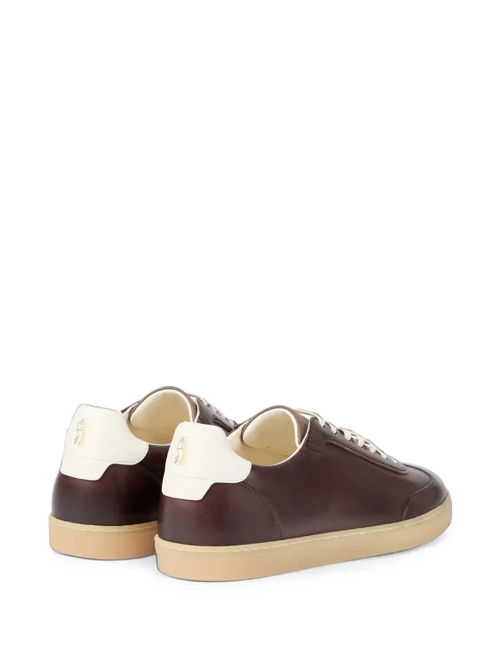 Brunello Cucinelli calfskin sneakers Bruin
