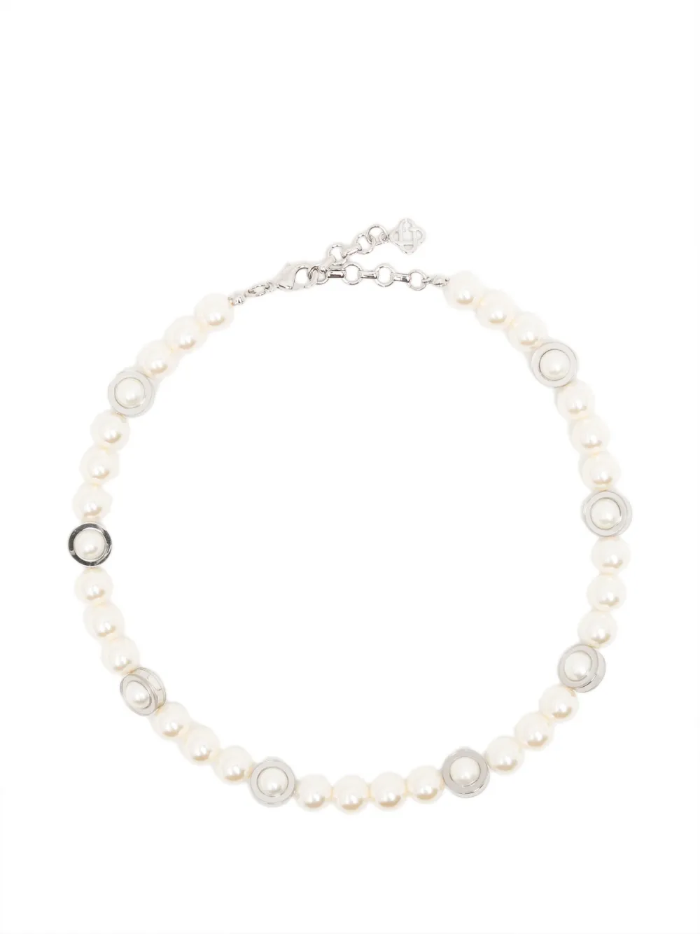 Casablanca sci-fi pearl necklace