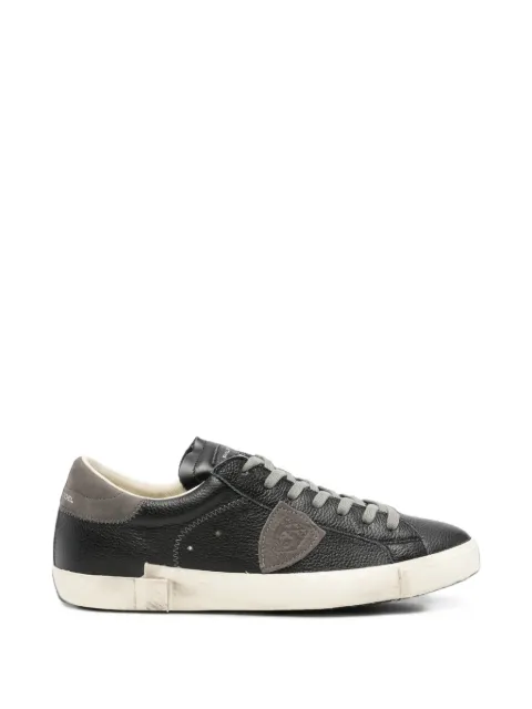 Philippe Model Paris PRSX logo-patch leather sneakers