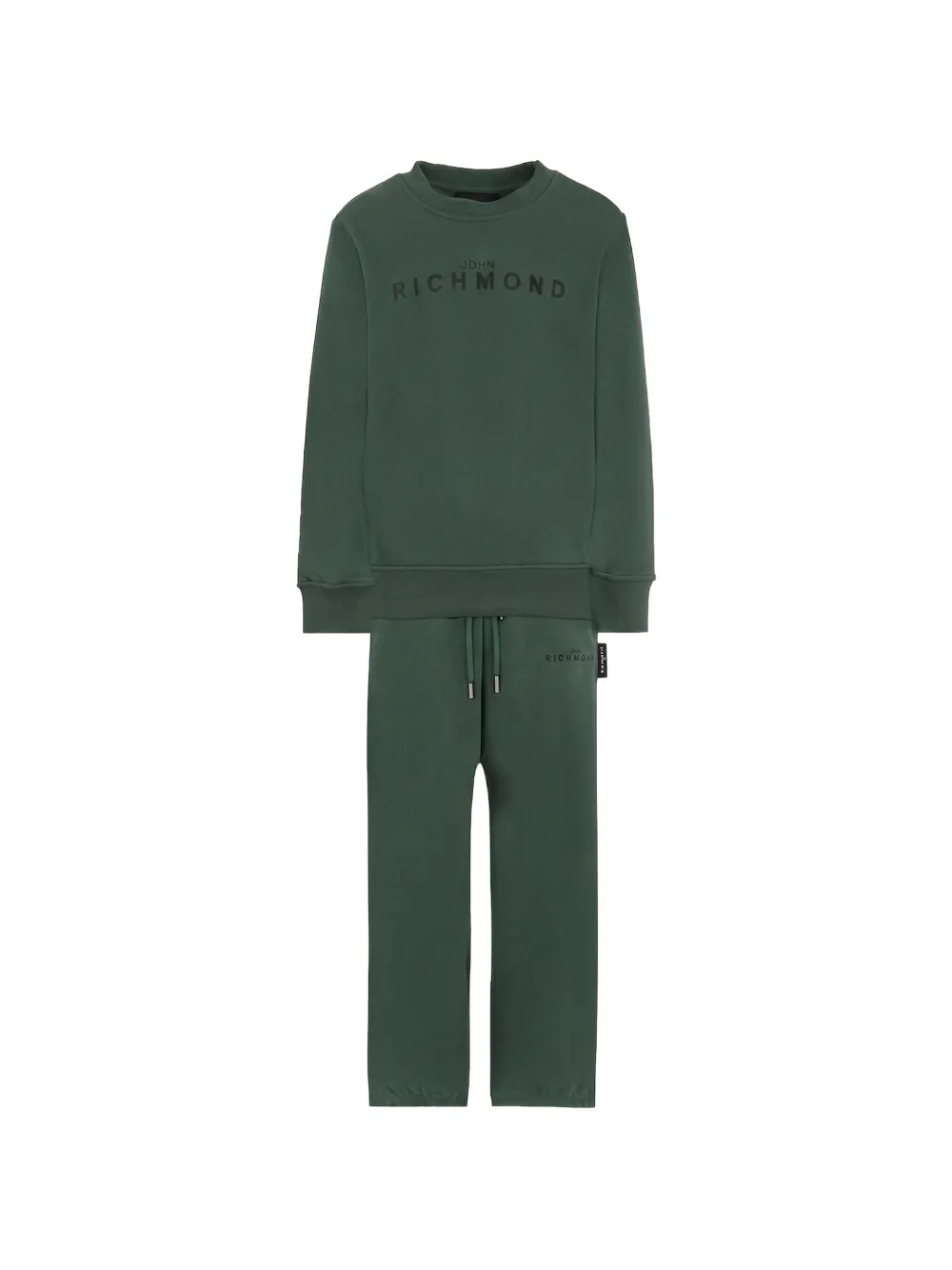 John Richmond Junior logo-print tracksuit - Verde