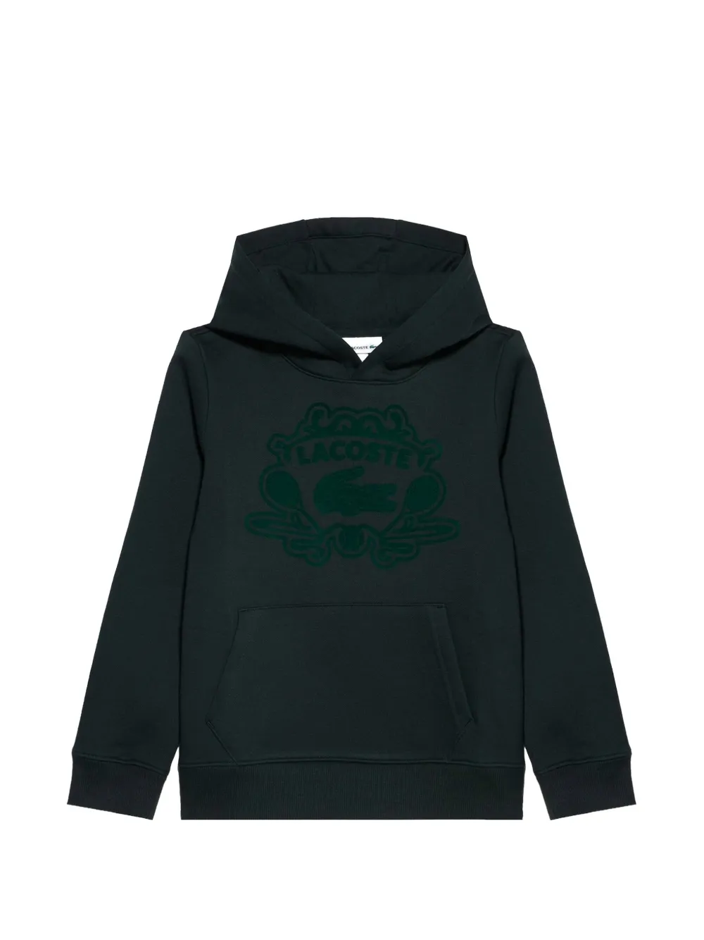 Lacoste Kids Hoodie met logoprint Groen