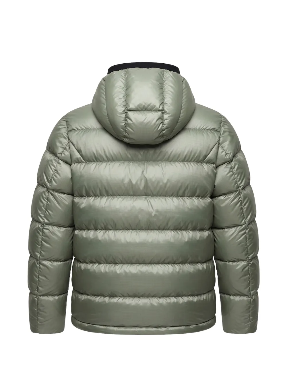 Blauer Ansel gewatteerd jack met capuchon Groen