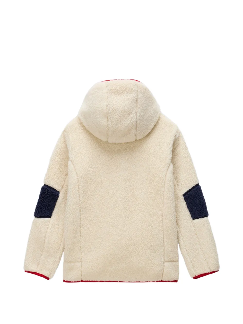 Napapijri Kids Teddy-fleece jack met capuchon Beige