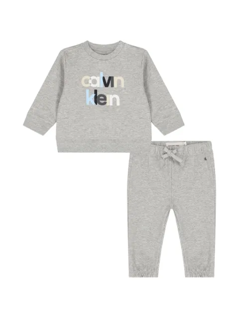 Calvin Klein Kids logo-print tracksuit