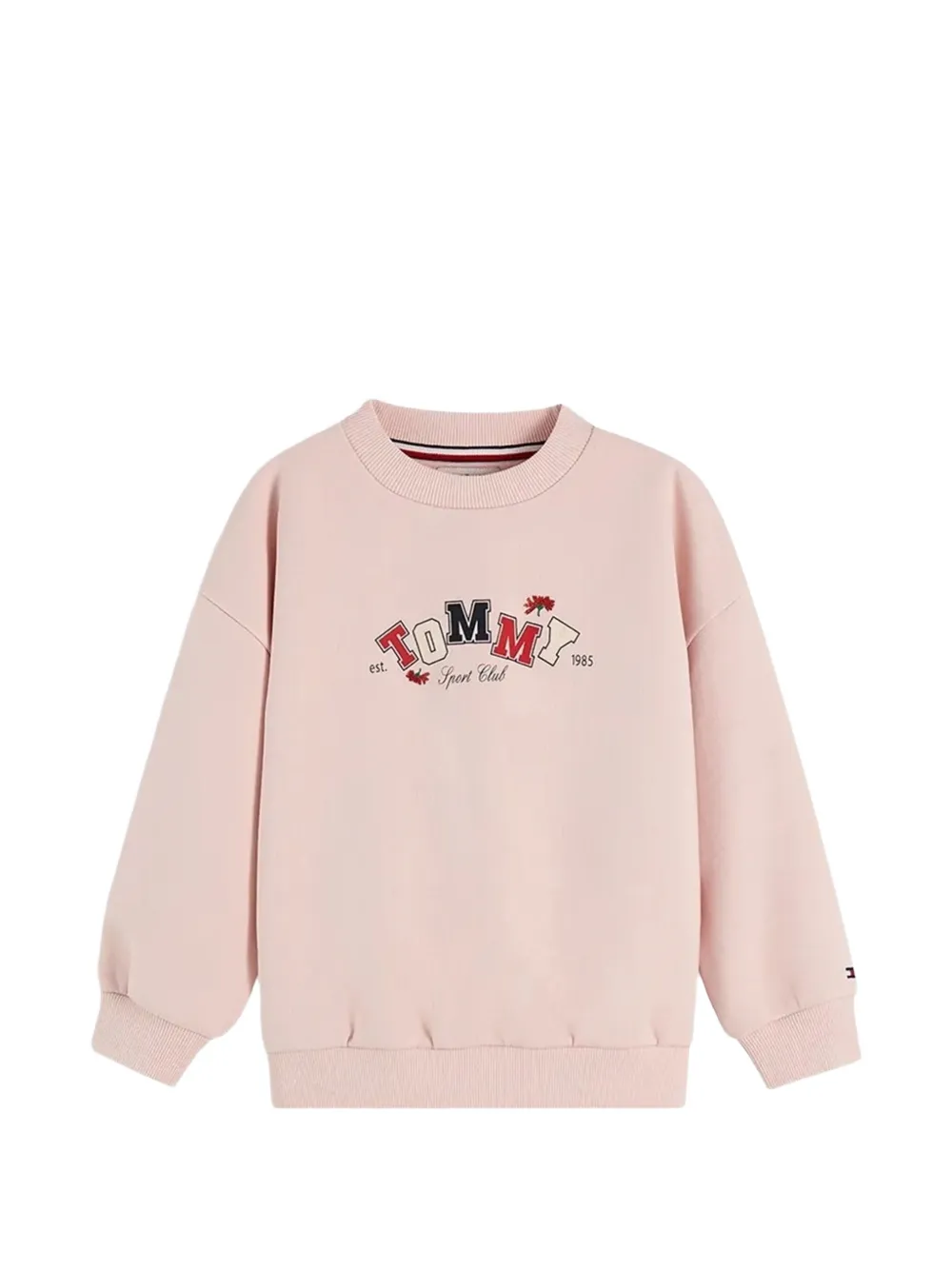 Tommy Hilfiger Junior logo-print sweater - Rosa