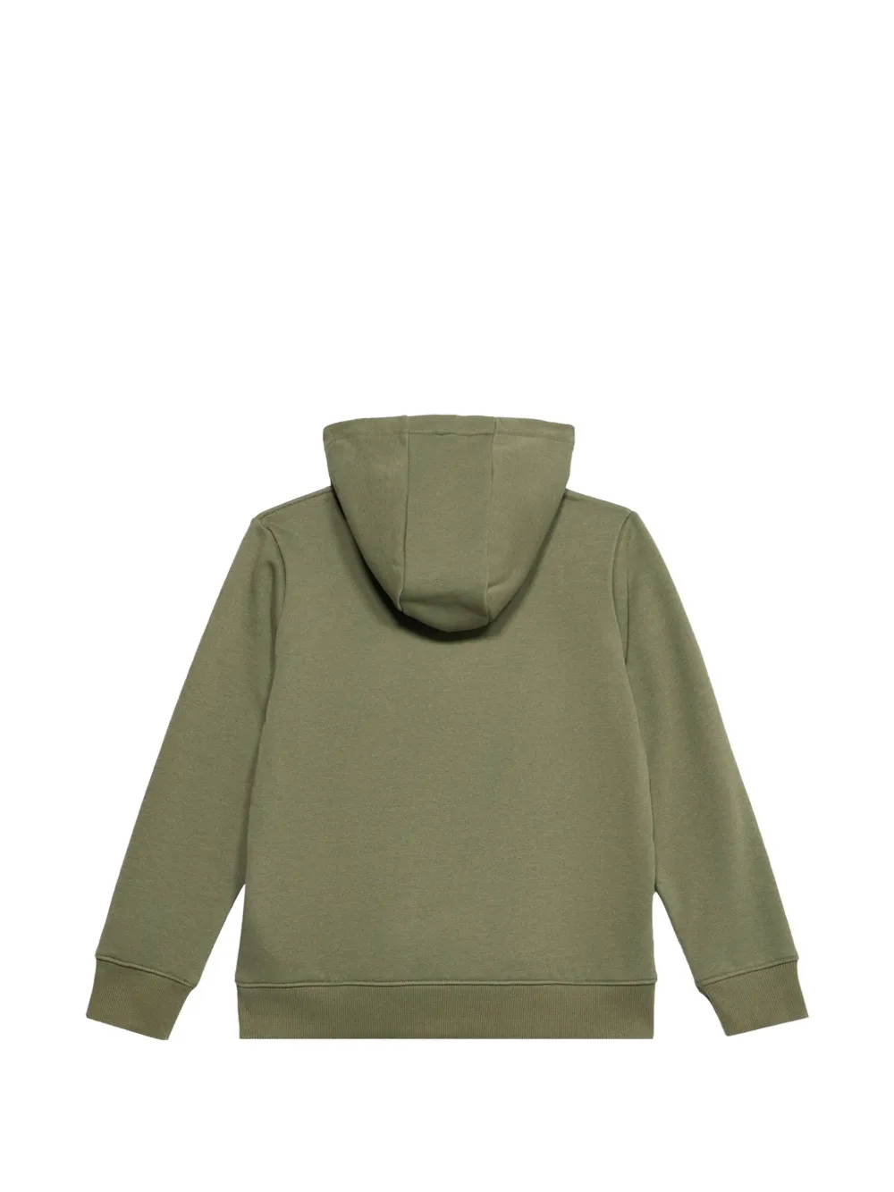 Lacoste Kids Hoodie met logo-patch en opgestikte zak Groen