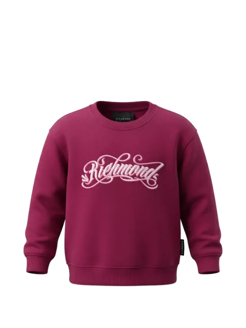 John Richmond Junior logo-embroidered sweatshirt
