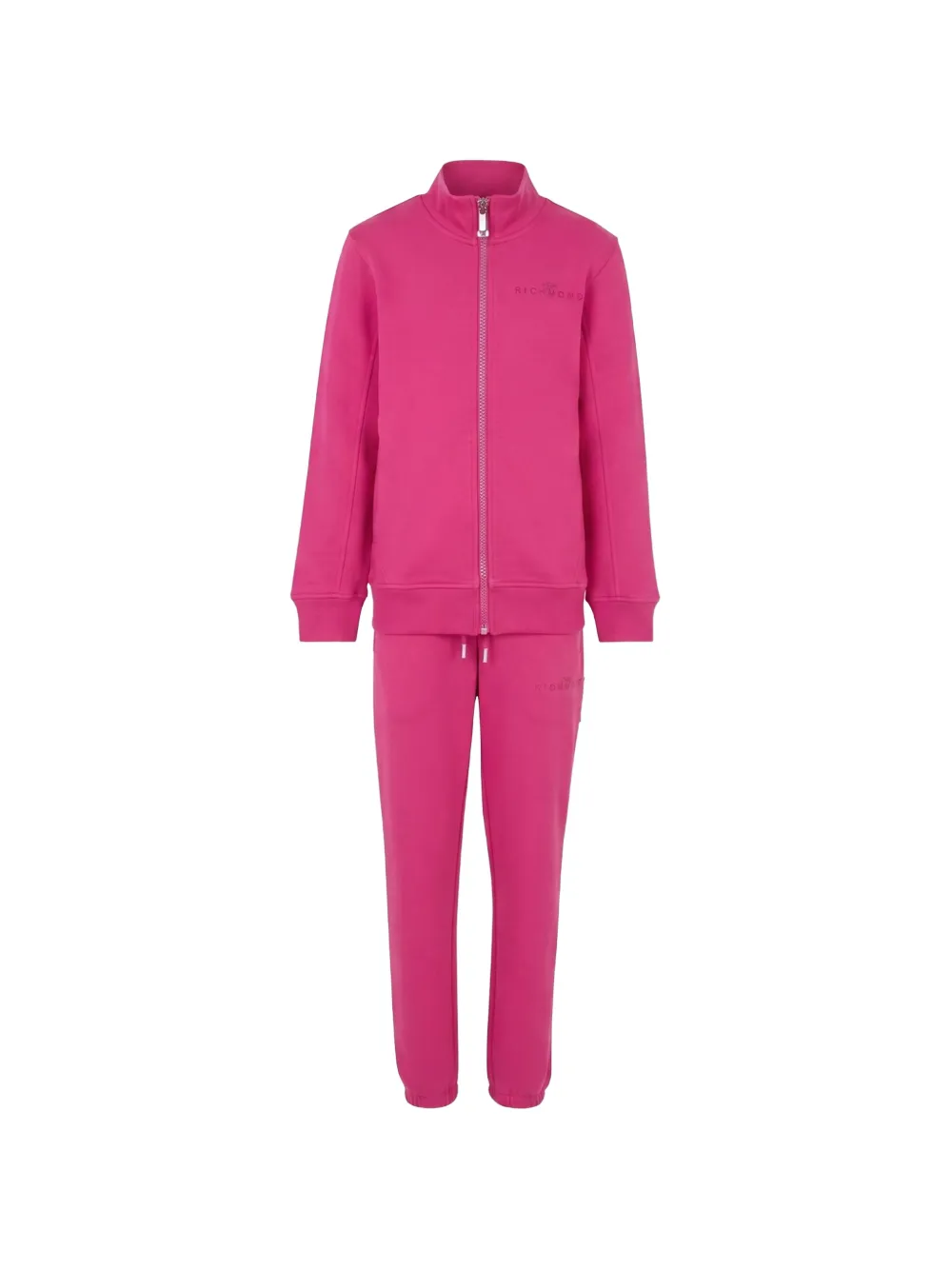 John Richmond Junior logo-embroidered tracksuit - Rosa