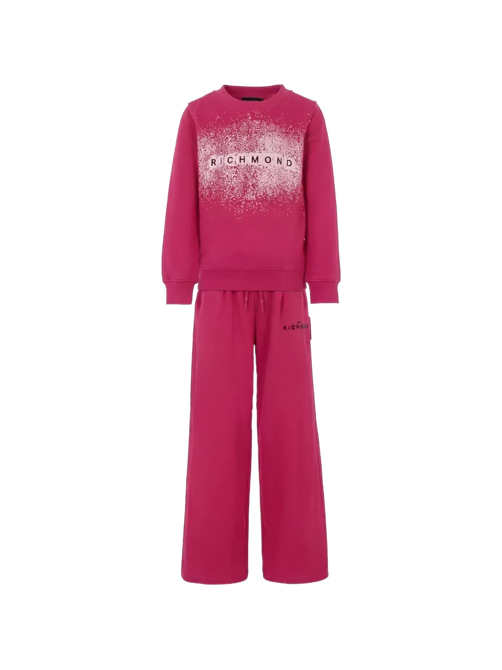 John Richmond Junior logo-print tracksuit - Rosa