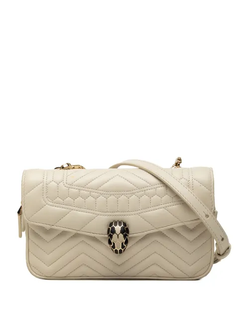 Bvlgari Pre-Owned 2018-2026 Quilted Calfskin Serpenti Forever Convertible Belt Bag crossbody bag
