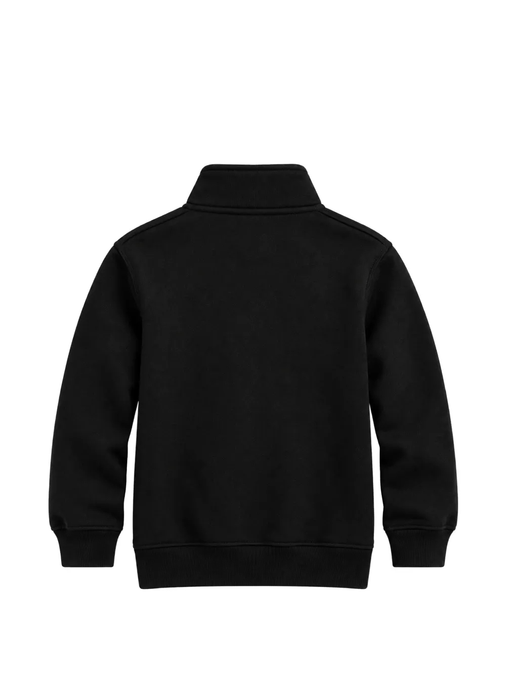 POLO RALPH LAUREN KIDS Fleece sweater met kraag Zwart