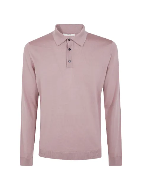Nuur long-sleeve wool polo shirt