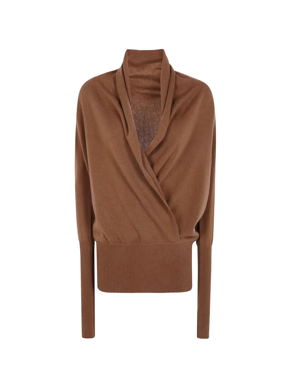 7 For All Mankind wrap v-neck sweater