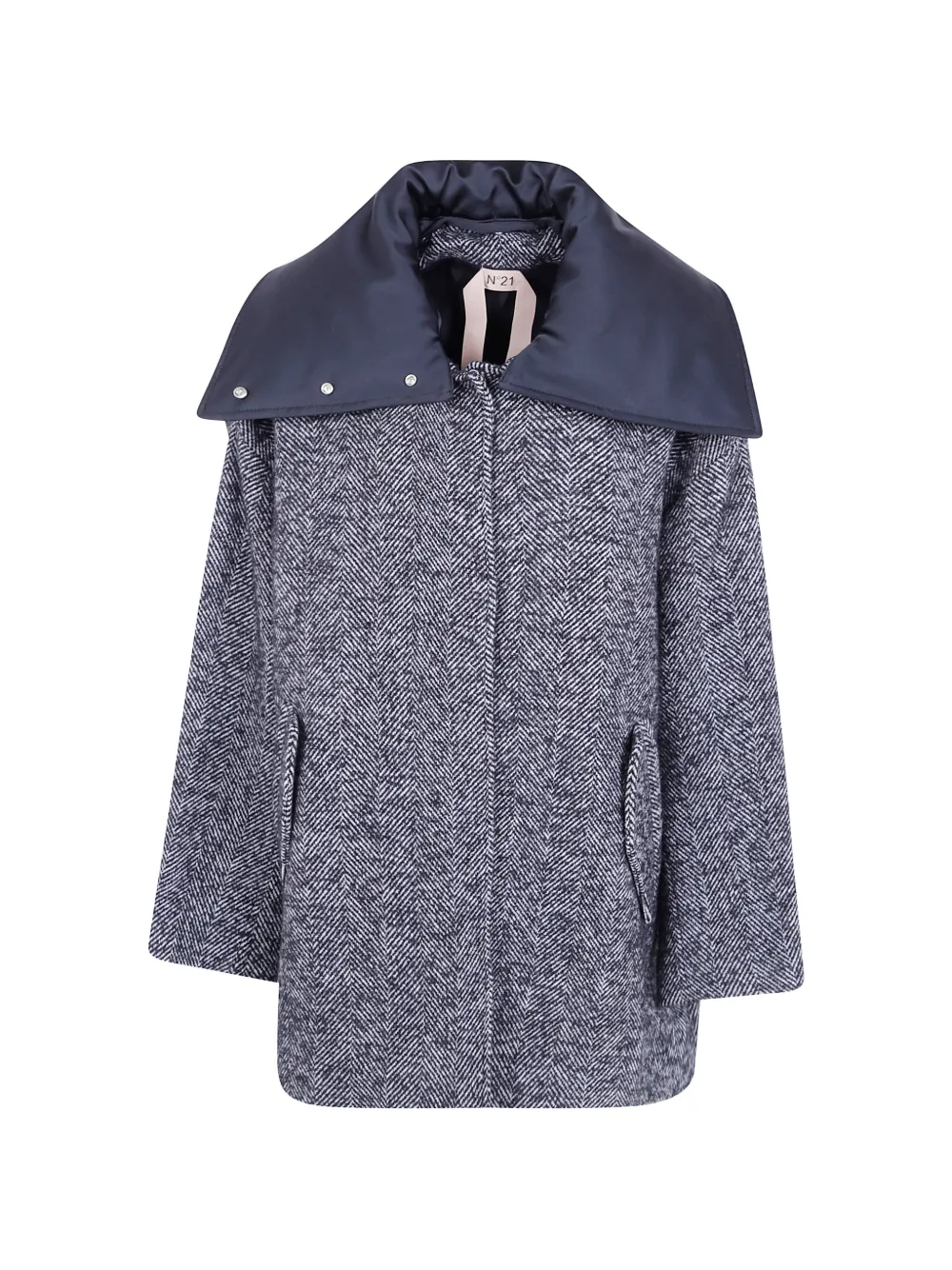 Nº21 single-breasted coat