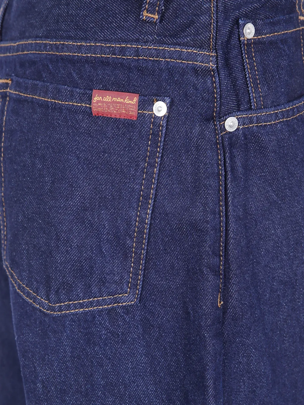 7 For All Mankind Bonnie Curvilinear jeans met wijde pijpen Blauw