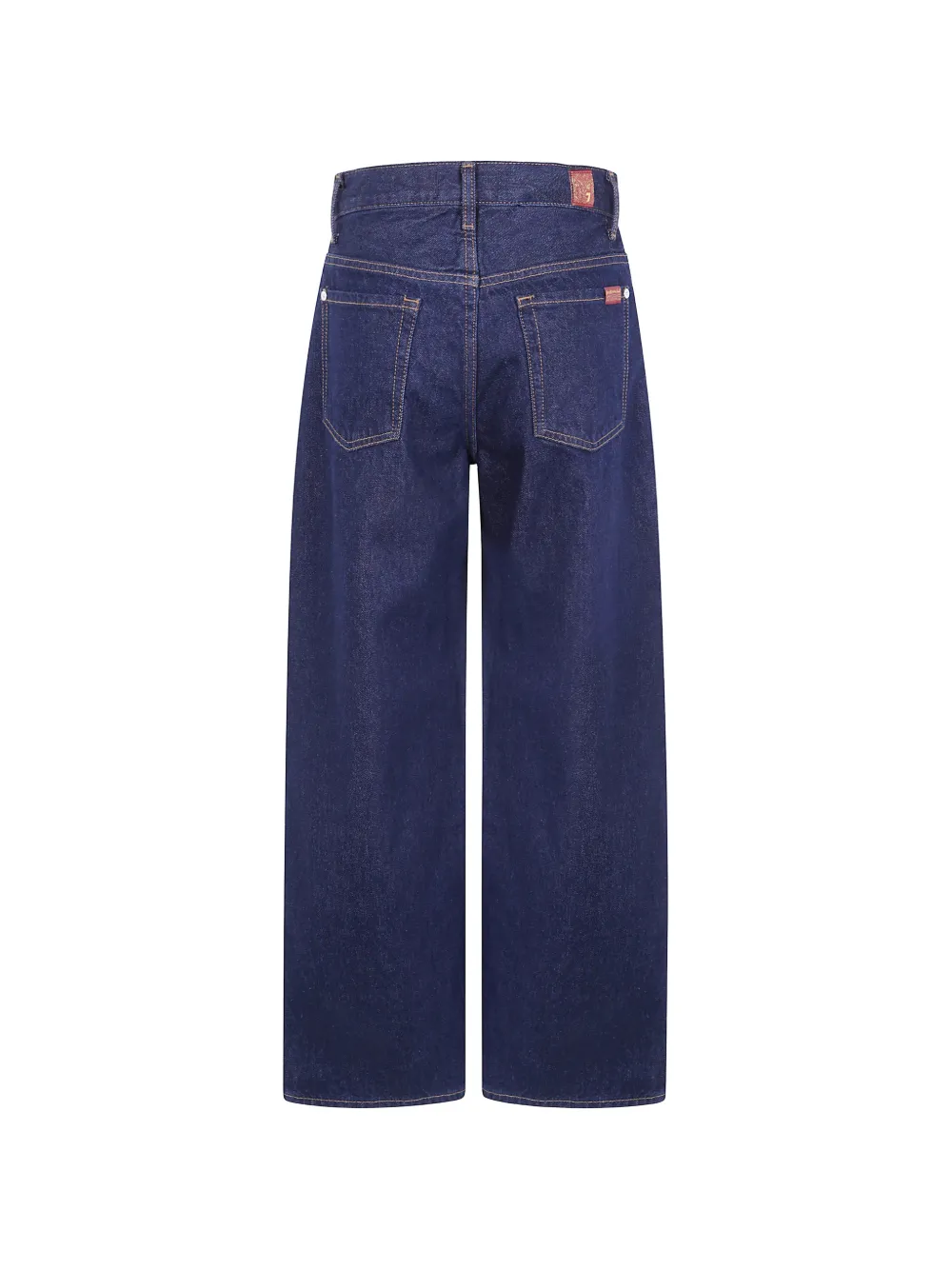 7 For All Mankind Bonnie Curvilinear jeans met wijde pijpen Blauw