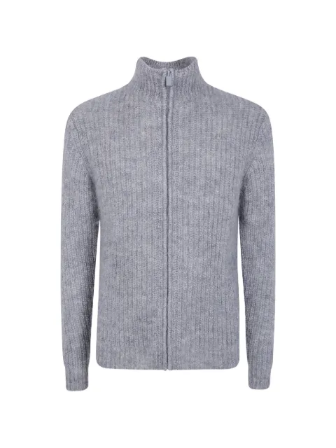 ASPESI ribbed zip-up cardigan 