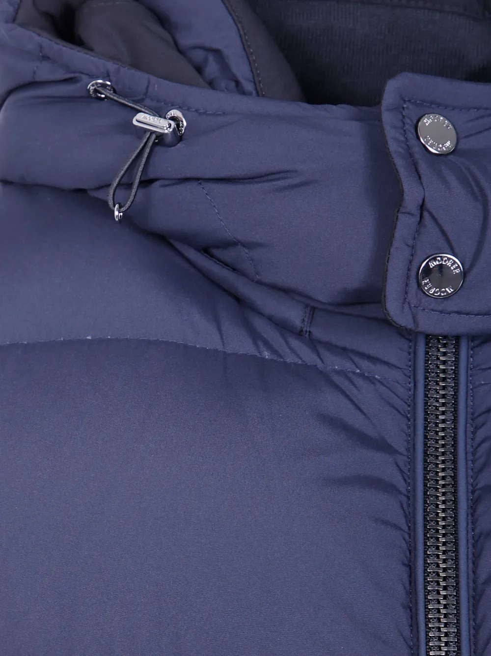 Moorer Bodywarmer met capuchon Blauw
