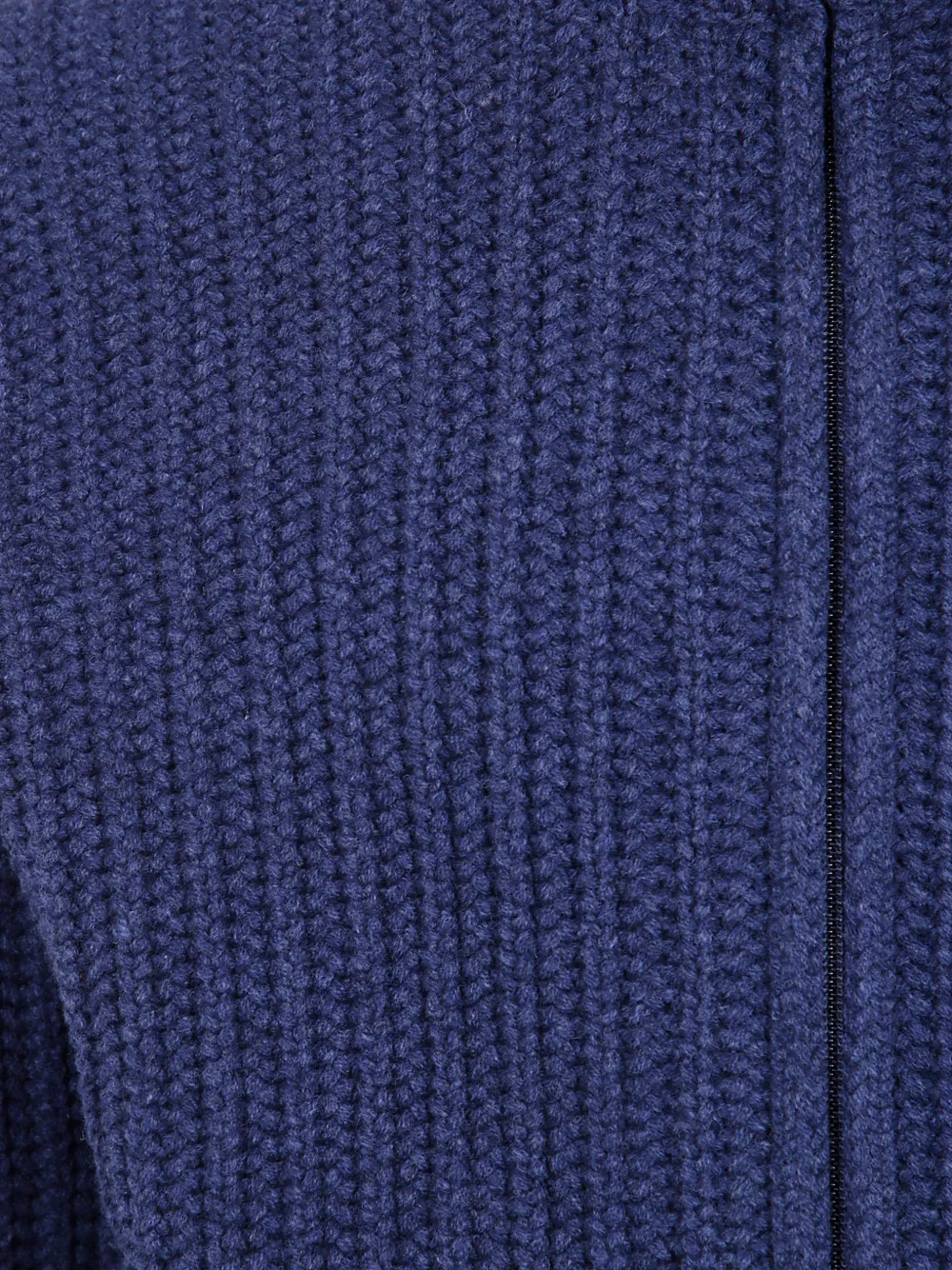 Barba Ribgebreid vest Blauw