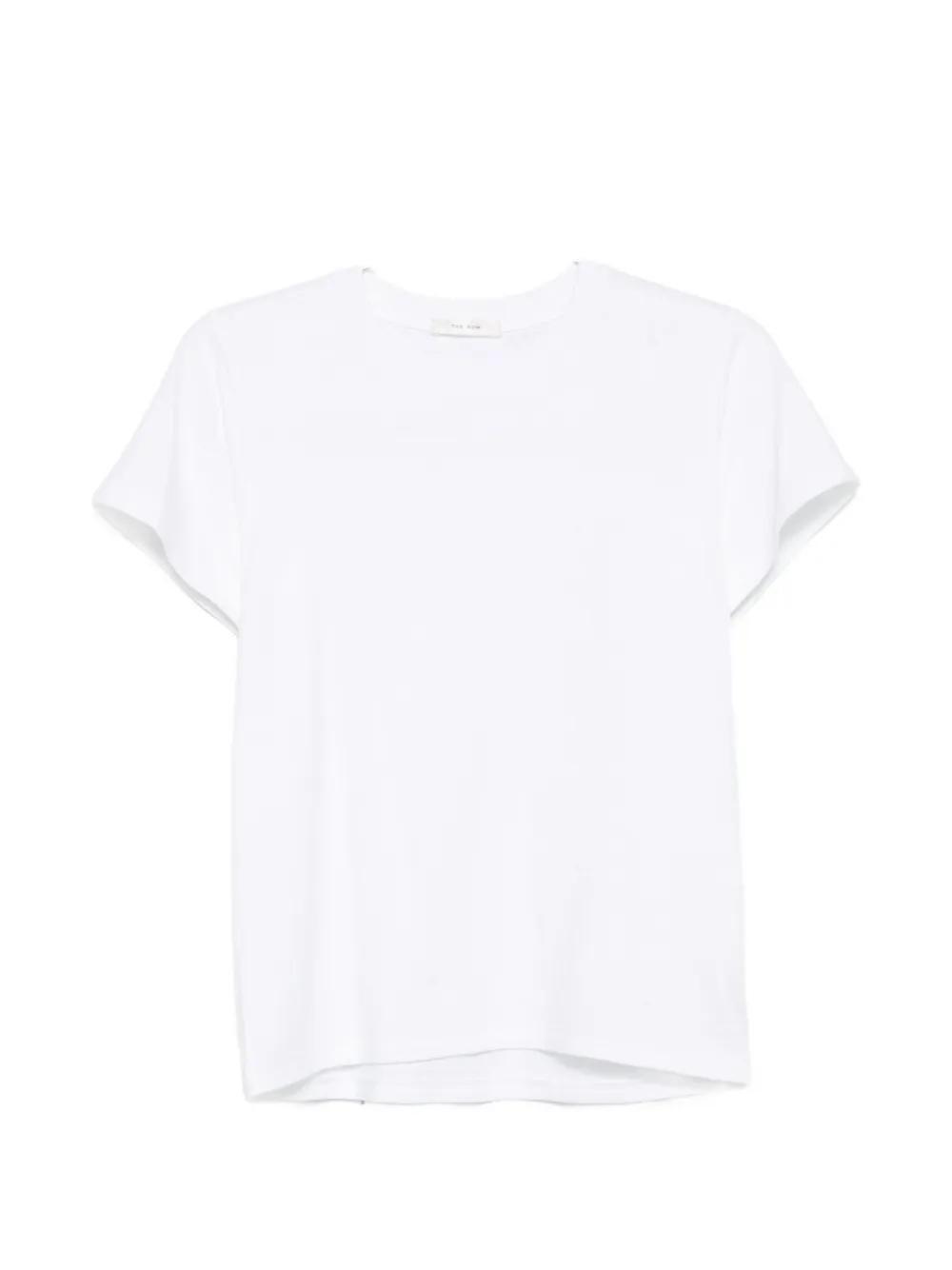 The Row Duca Crew-neck Short-sleeve T-shirt In White