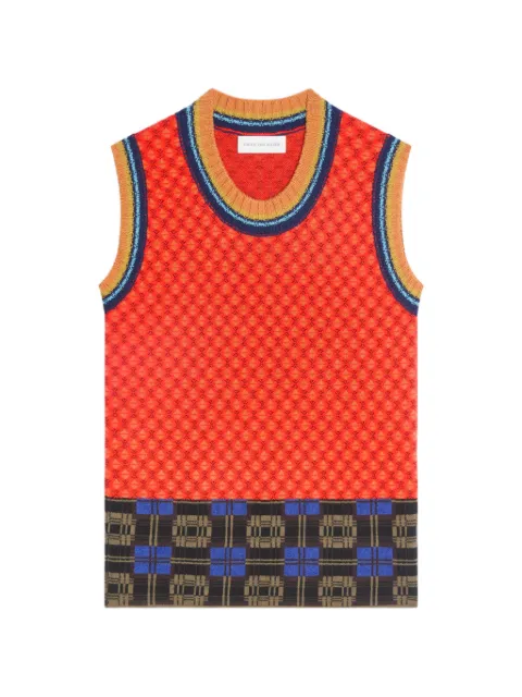 DRIES VAN NOTEN jacquard wool sweater