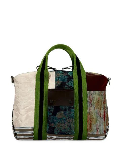 DRIES VAN NOTEN embroidered tote bag
