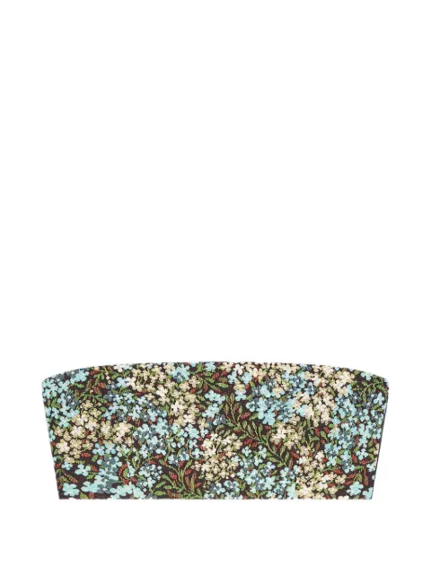 DRIES VAN NOTEN floral bandeau top