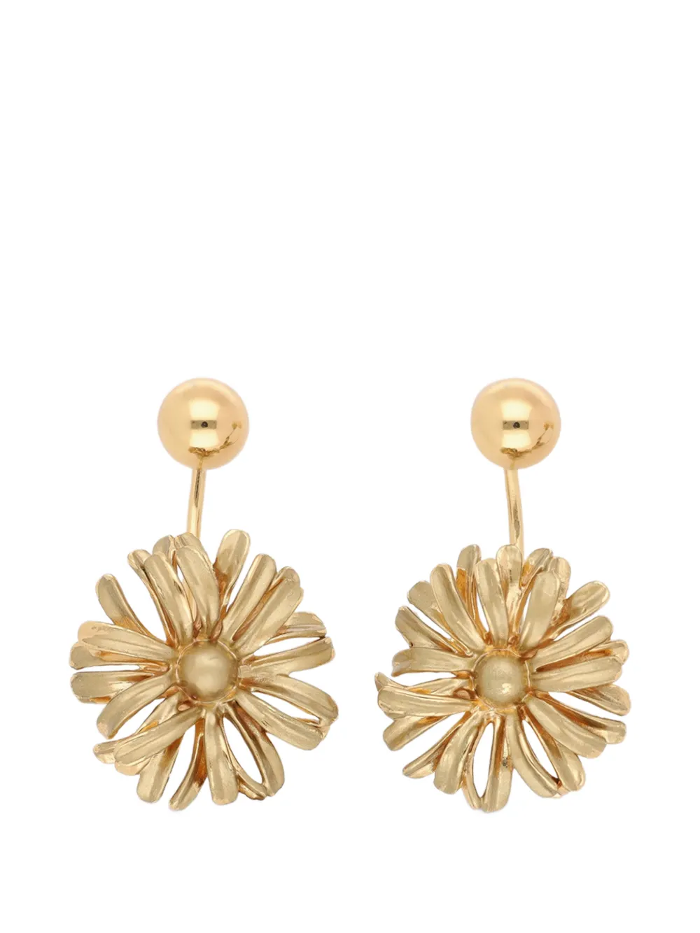 DRIES VAN NOTEN stud pendant earrings - Gold