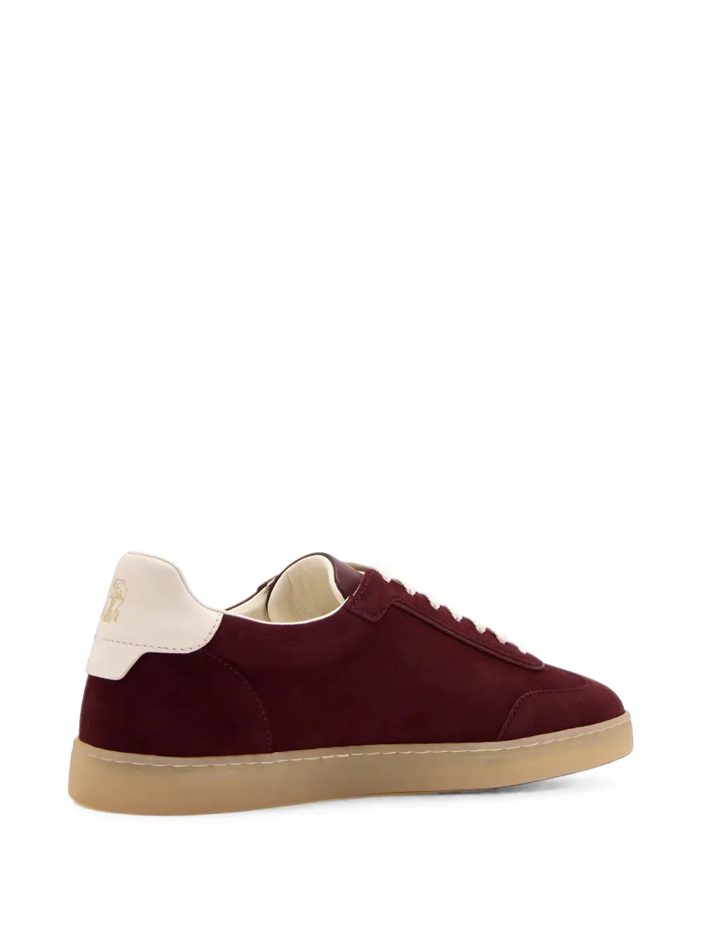 Brunello Cucinelli sneakers in burgundy Rood