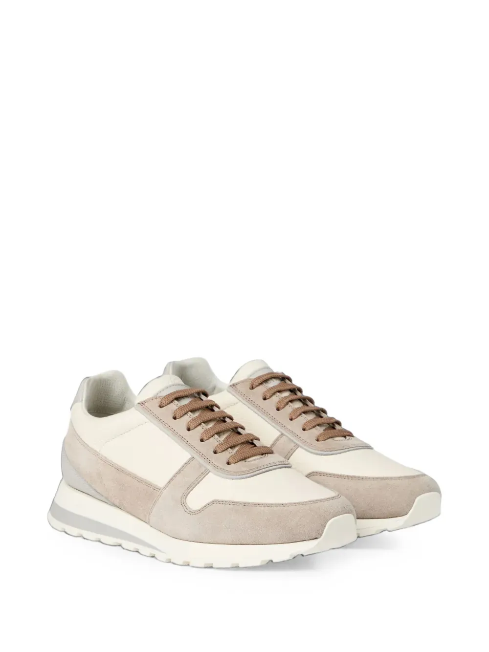 Brunello Cucinelli sneakers in off white Beige