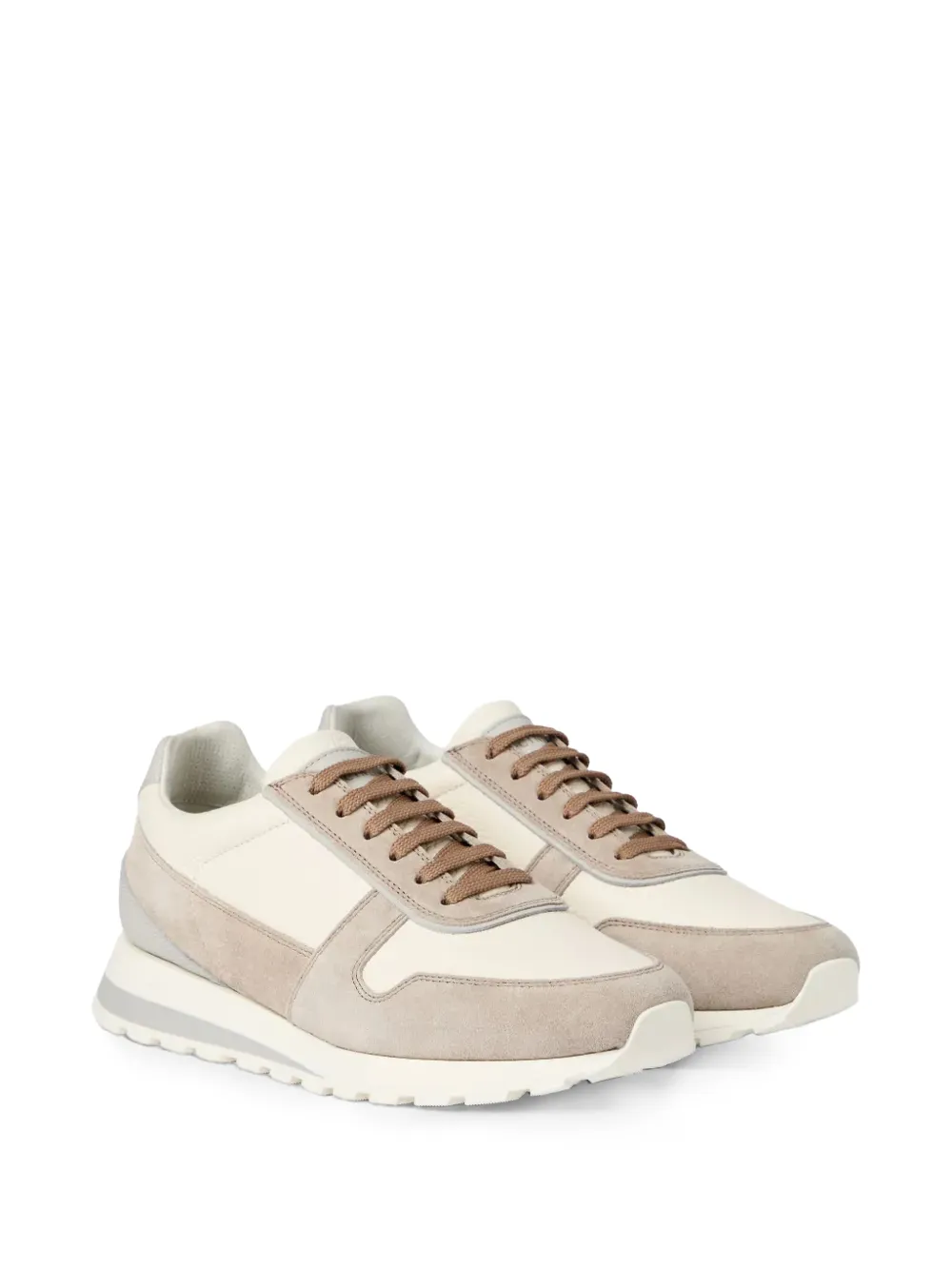 Brunello Cucinelli sneakers in off white - Toni neutri