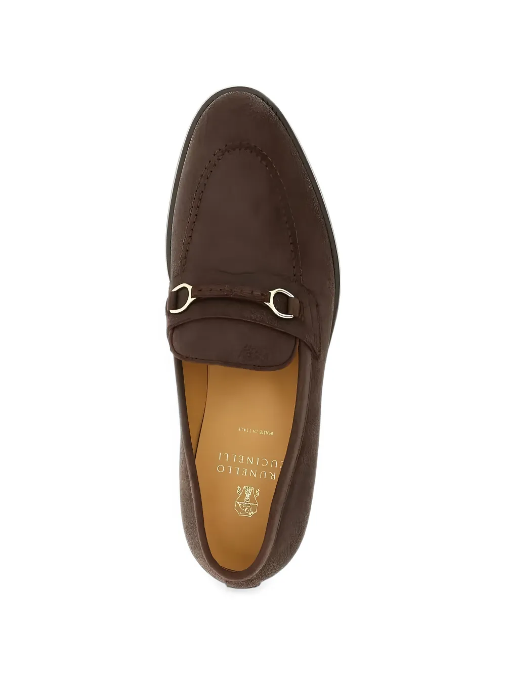 Brunello Cucinelli slip-on loafers in brown Bruin