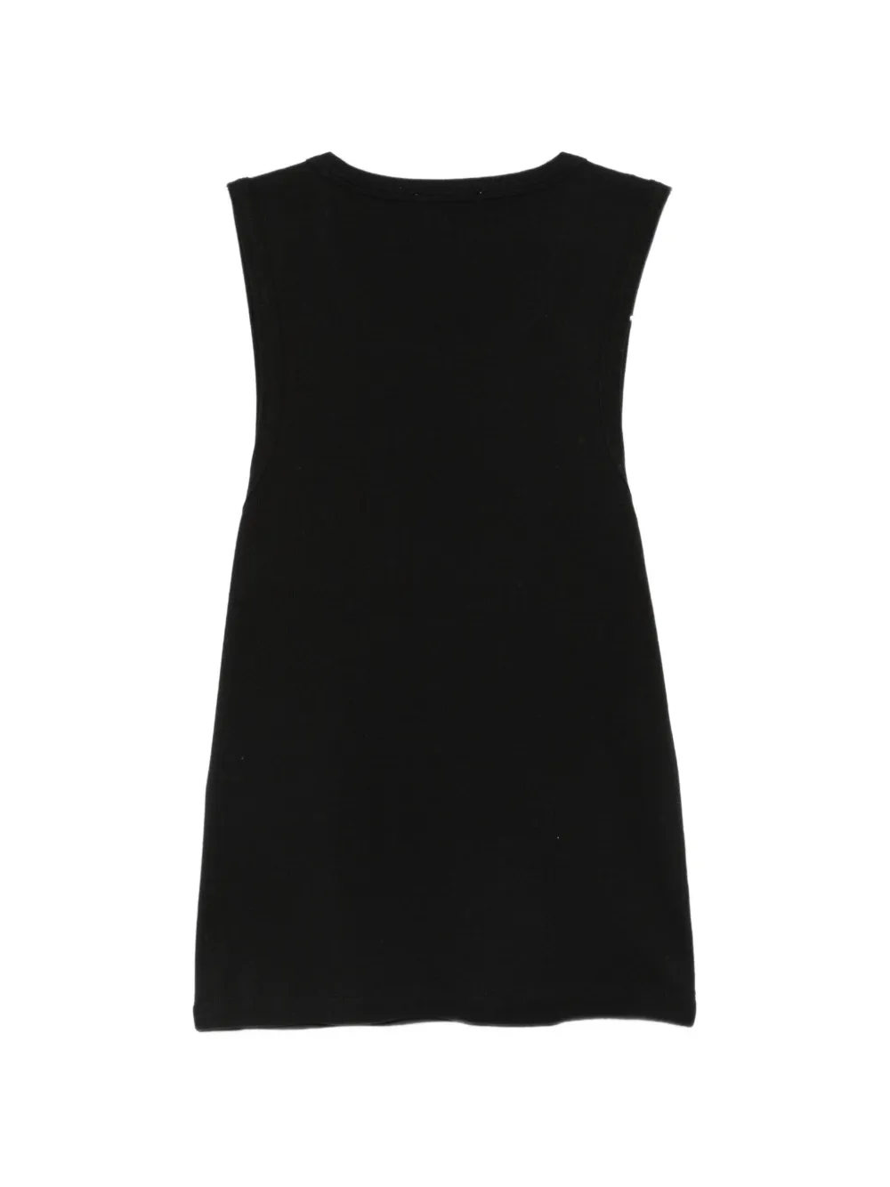 ENTIRE STUDIOS Ribgebreide tanktop Zwart